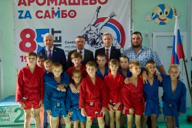 В Аромашевском районе прошли первые соревнования в рамках проекта "Zа Самбо"