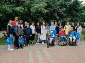При поддержке Ольги Швецовой в сквере юннатов прошел экологический маршрут для детей с ОВЗ