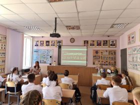 Урок по энергосбережению в лицее № 7 Дзержинского района Волгограда