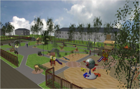 Дизайн-проект будущего парка в Барыше