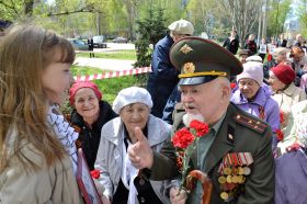 Мероприятия, посвященные Дню Победы в рамках проекта "Старшее поколение"
