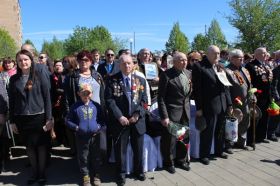 Открытие мемориала погибшим воинам-землякам в поселке Строитель Тамбовского района