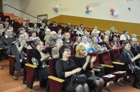 Конкурс красоты среди женщин пенсионного возраста в Советском районе г. Уфы