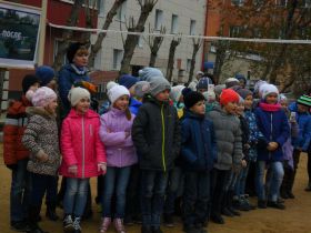 Открытие дворовой площадки в рамках реализации проекта "Городская среда" (Журавлева, 102, 104)