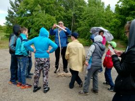 Экскурсия детей-инвалидов в Муравьевский природный парк