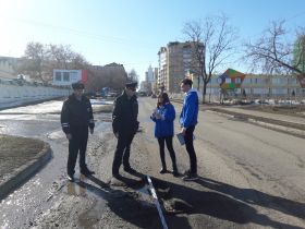 Мониторинг улично-дорожной сети г.Саранска 5 апреля 2018 года