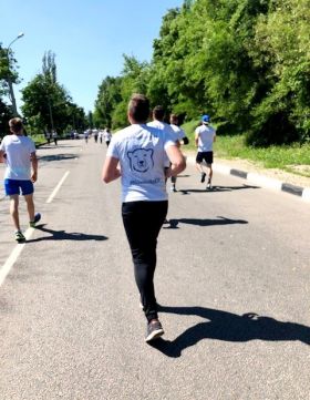 В рамках проекта «Здоровое будущее» #КомандаЕР приняла участие в Воронежском марафоне
