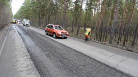 Дорожники приступили к ремонту Лесного тракта