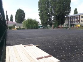 Строительство пришкольных спортивных стадионов в Хлевенском и Добринском районах Липецкой области