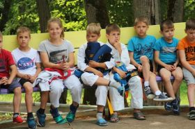 При поддержке "Единой России" в лагере Березка прошел спортивно-патриотический праздник