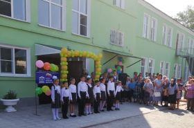 Торжественное открытие Дома культуры в микрорайоне Заречный города Скопина