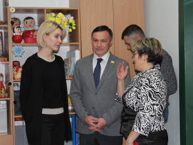 Алена Аршинова и Николай Николаев посетили детский сад в Чебоксарах