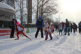 Соревнований по лыжным гонкам среди детей