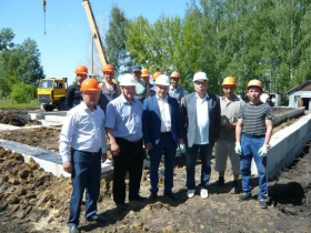 В селе Шерауты Комсомольского района начато строительство сельского клуба