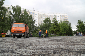 Выезд на объект благоустройства 2019 года в Кировском районе г. Новосибирска