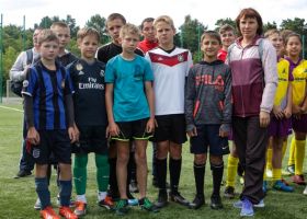В июле  Челябинске прошли соревнования по детскому дворовому футболу