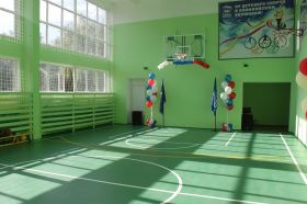 Открытие спортзала в Салтынской СШ Урюпинского района