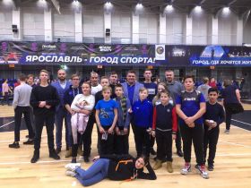 Ребята из Ярославского района побывали на домашнем матче БК «Буревестник»