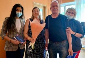Партийцы поздравили семью Лысенко с Днем семьи, любви и верности