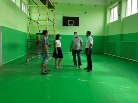 Ремонт спортивных залов в сельских школах 2020 год