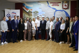 Презентация концепции Совета работающей молодёжи Нижегородской области проекта «Локомотивы роста», создание нового органа 2021 г.