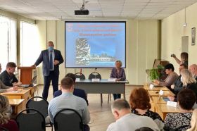 Заседание общественного совета при главе администрации Московского района, которое было посвящено реализации проекта "Вам решать!" 2021 г.