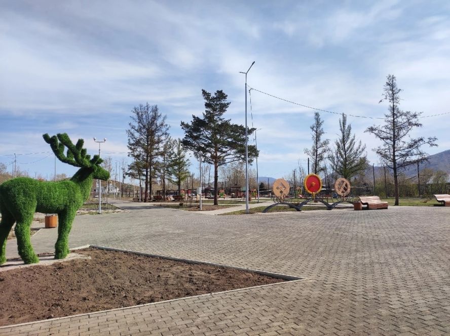 В Туране готовится к открытию городской парк